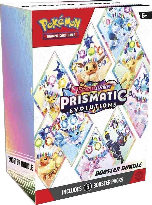 Pokémon Trading Card Game: Scarlet & Violet—Prismatic Evolutions Booster Bundle