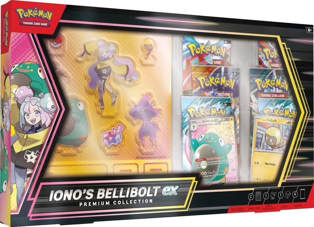 Pokémon Trading Card Game: Iono’s Bellibolt ex Premium Collection