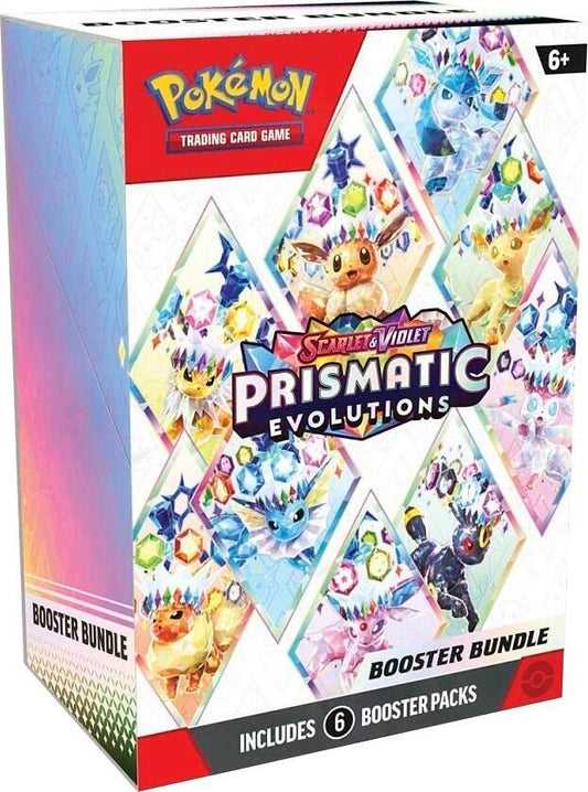 Pokémon Trading Card Game: Scarlet & Violet—Prismatic Evolutions Booster Bundle